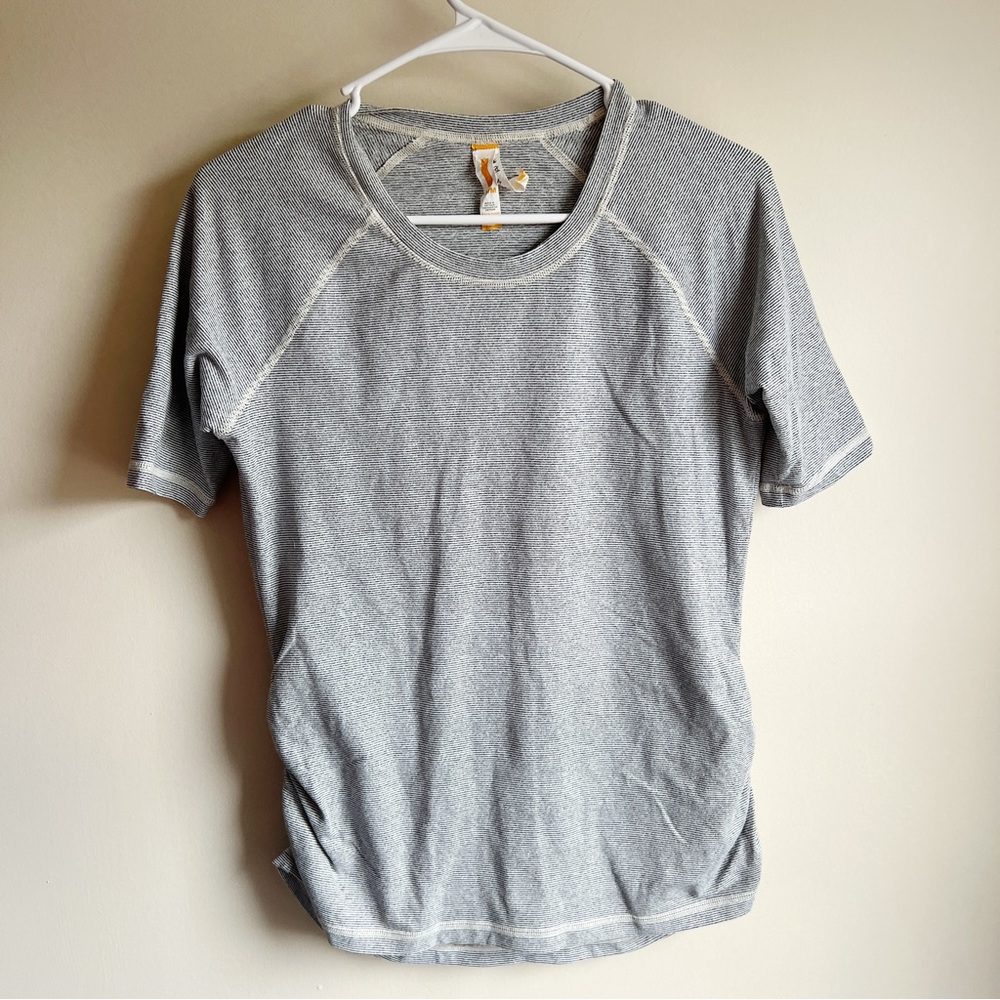 Lucy Gray Striped Short Sleeve Tee T-shirt - Picture 1 of 5